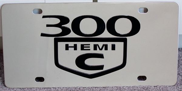 Chrysler 300 C Hemi vanity license plate car tag